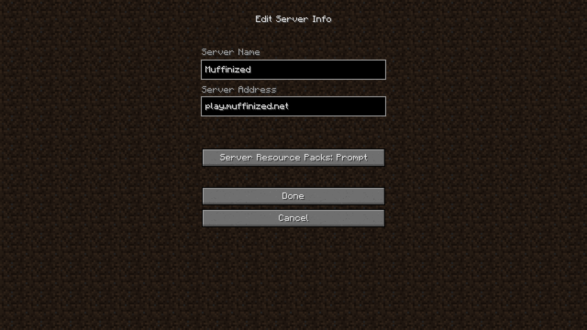 Add Server